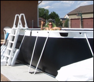 Custom Color Portable Pool